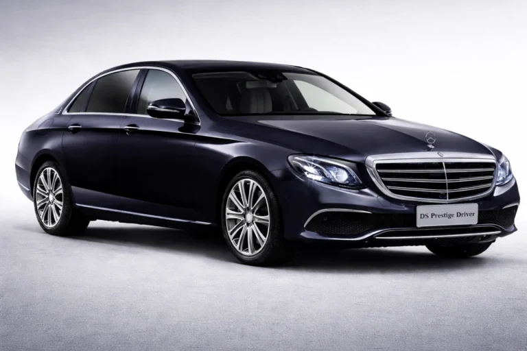 Mercedes Classe E pour chauffeur privé – DS Prestige Driver