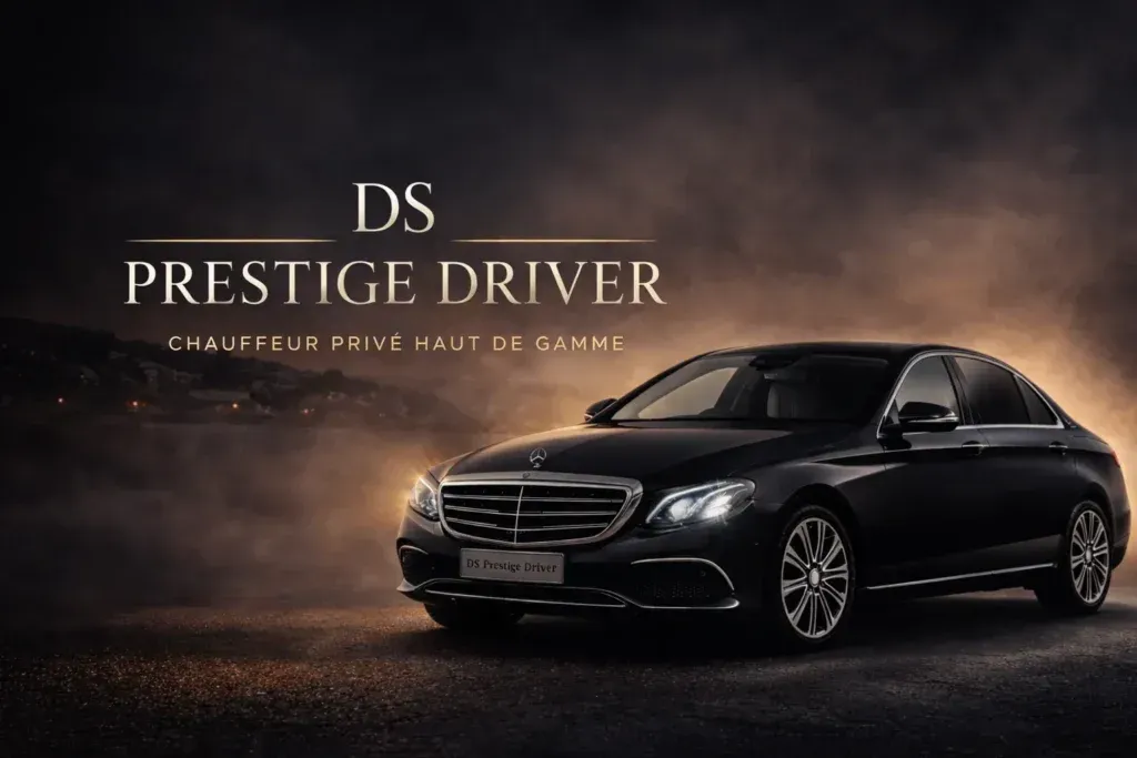 Chauffeur privé VTC haut de gamme avec berline Mercedes